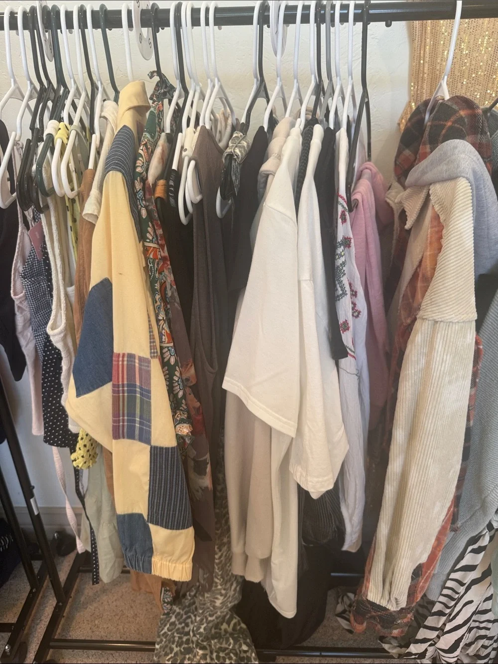 Assorted Women's Tops Rack - Neutral & Pastel Mix - Picture 1 of 1